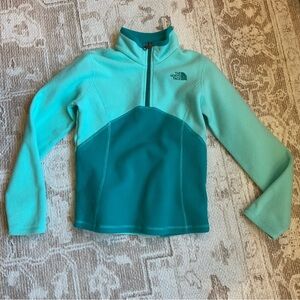 The North Face Girl's Aqua Fleece Jacket Size S